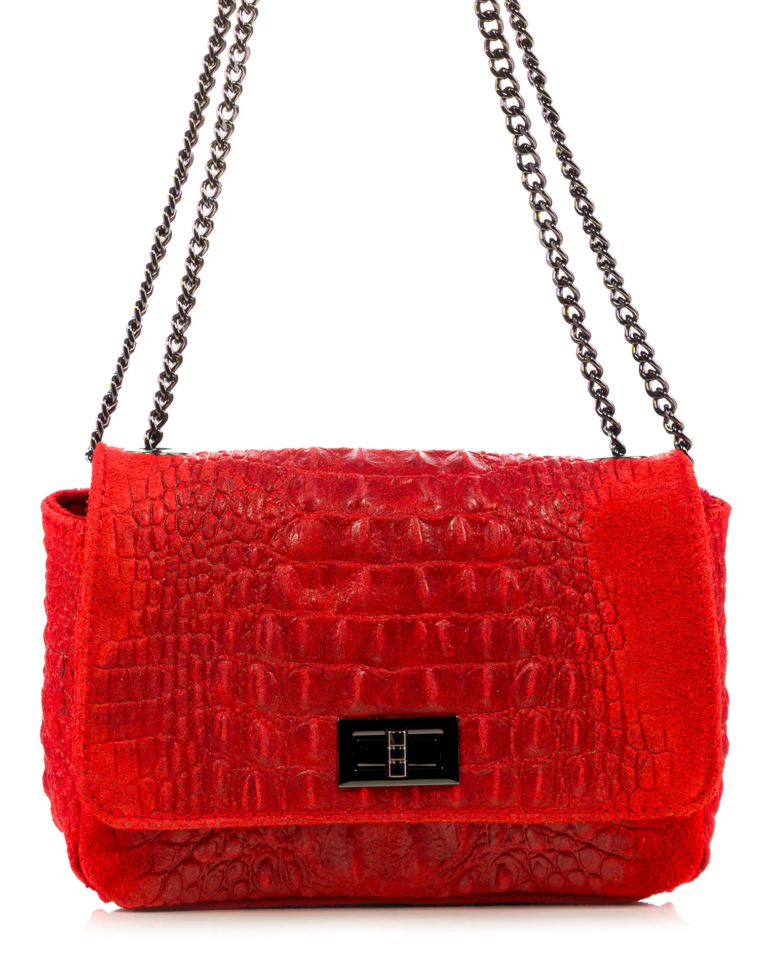 Owens Flap Bag, Red Color