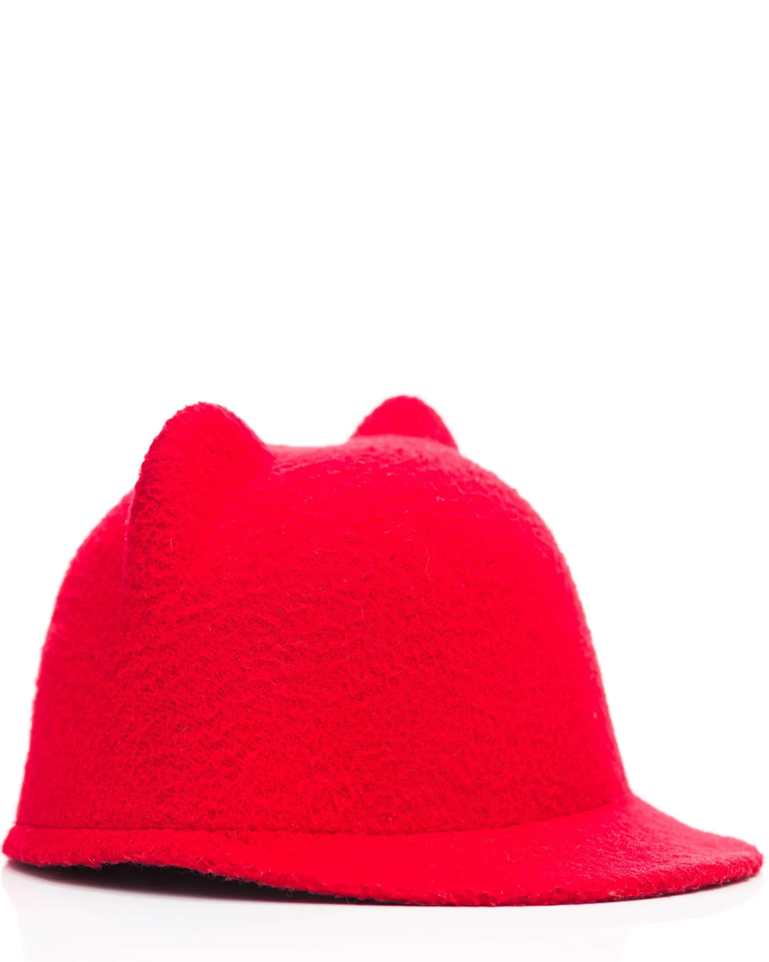 Aversa Wool Blend Hat, Red Color