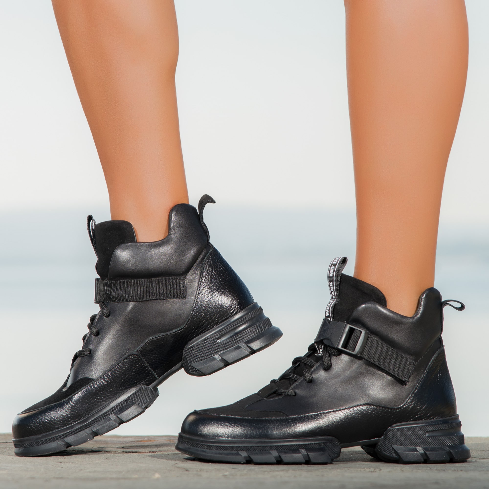 Activate Ankle Boots, Black Color