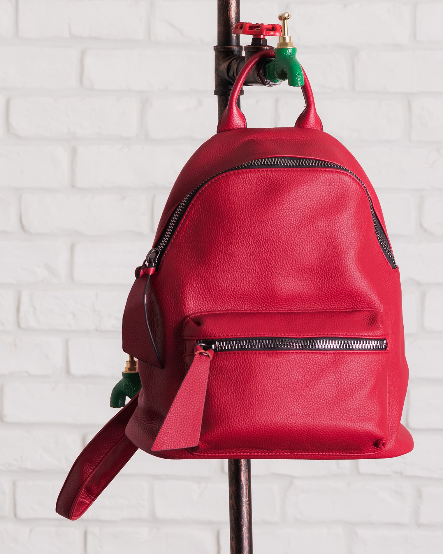 Rain Backpack, Red Color