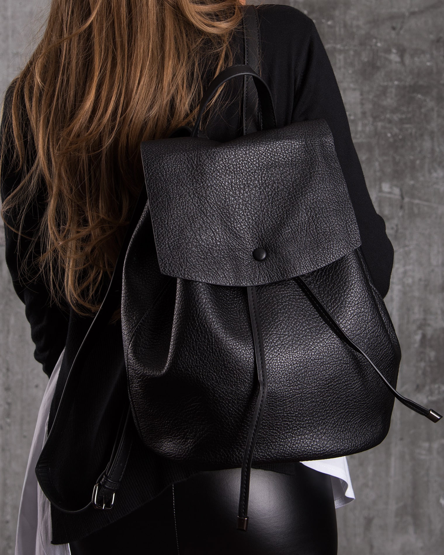 High Key Backpack, Black Color