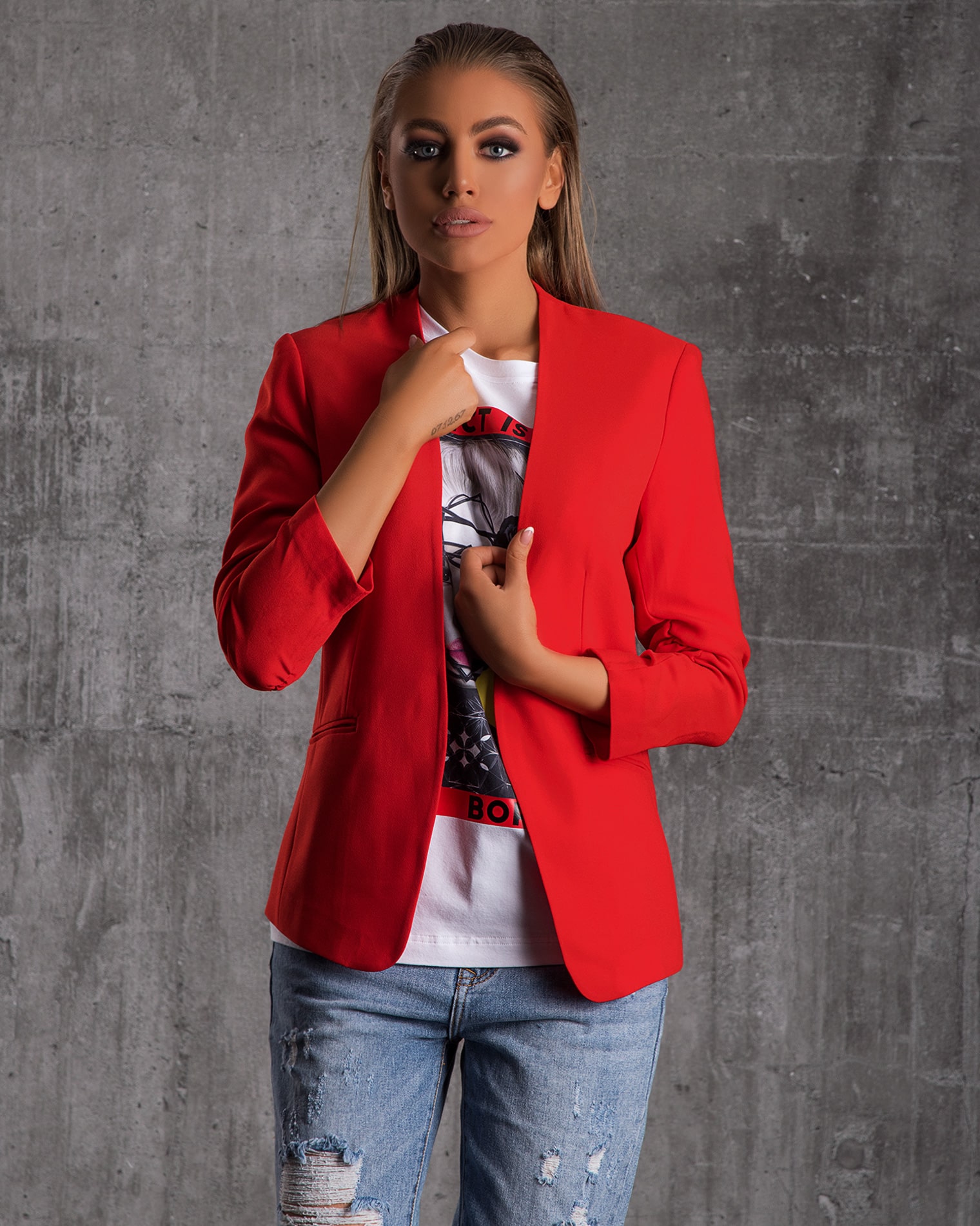 Beautiful People blazer, Red Color