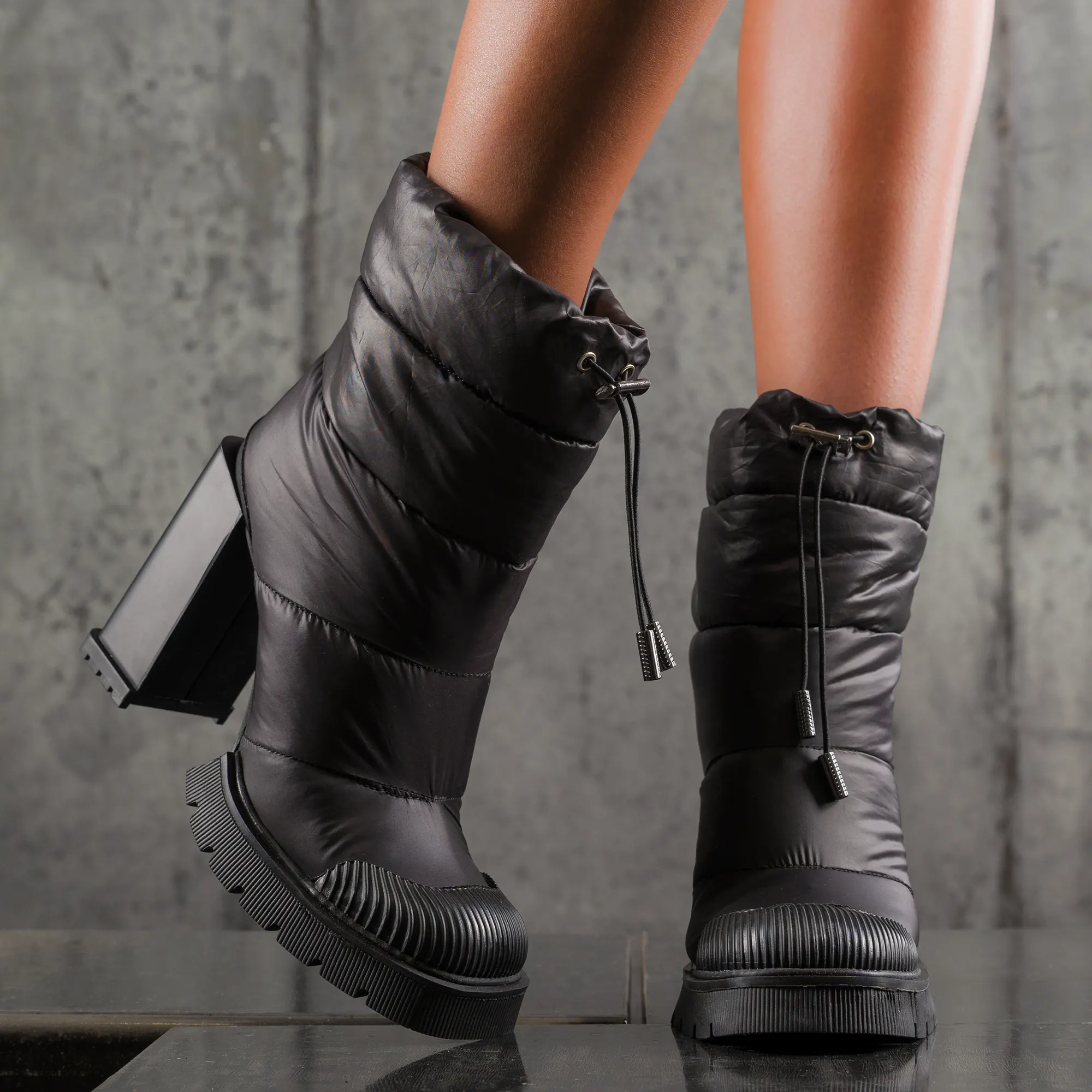 Vianna Ankle Boots, Black Color