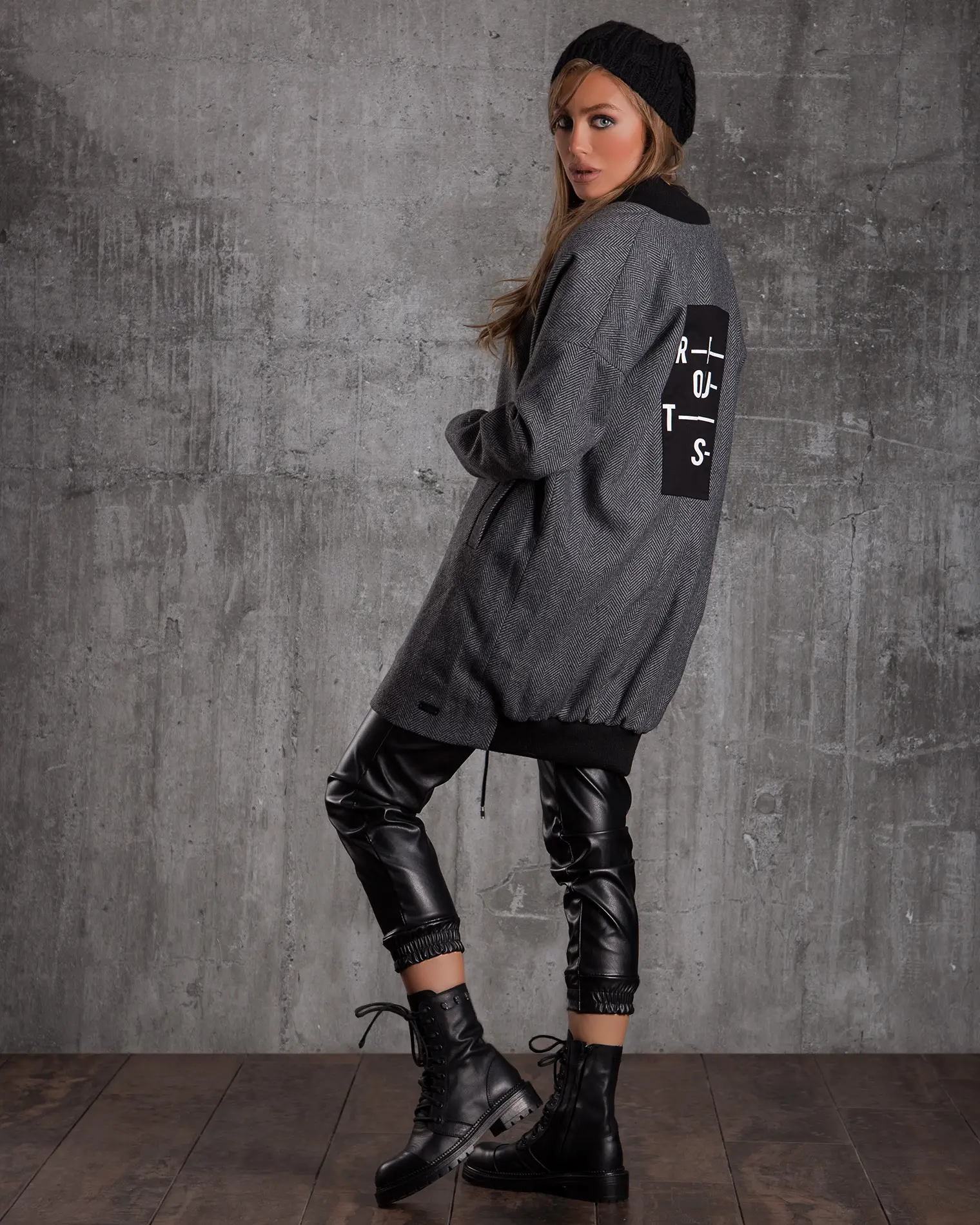 Revolutions Fall Coat, Grey Color