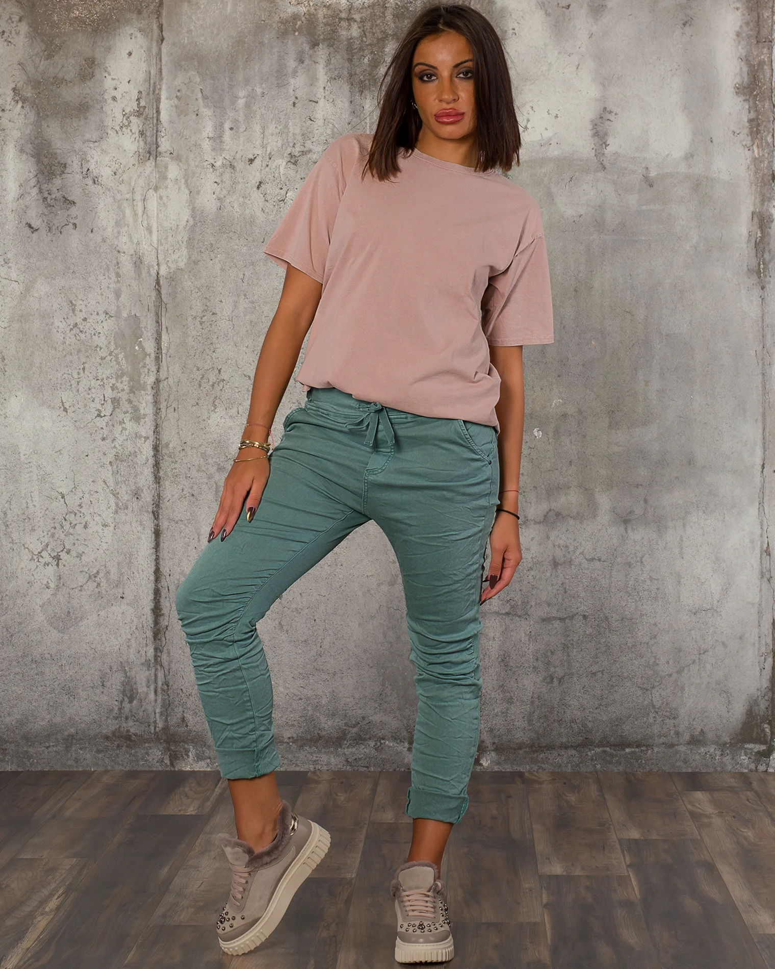 Панталон с връзки Avalanche, Тюркоазен Цвят