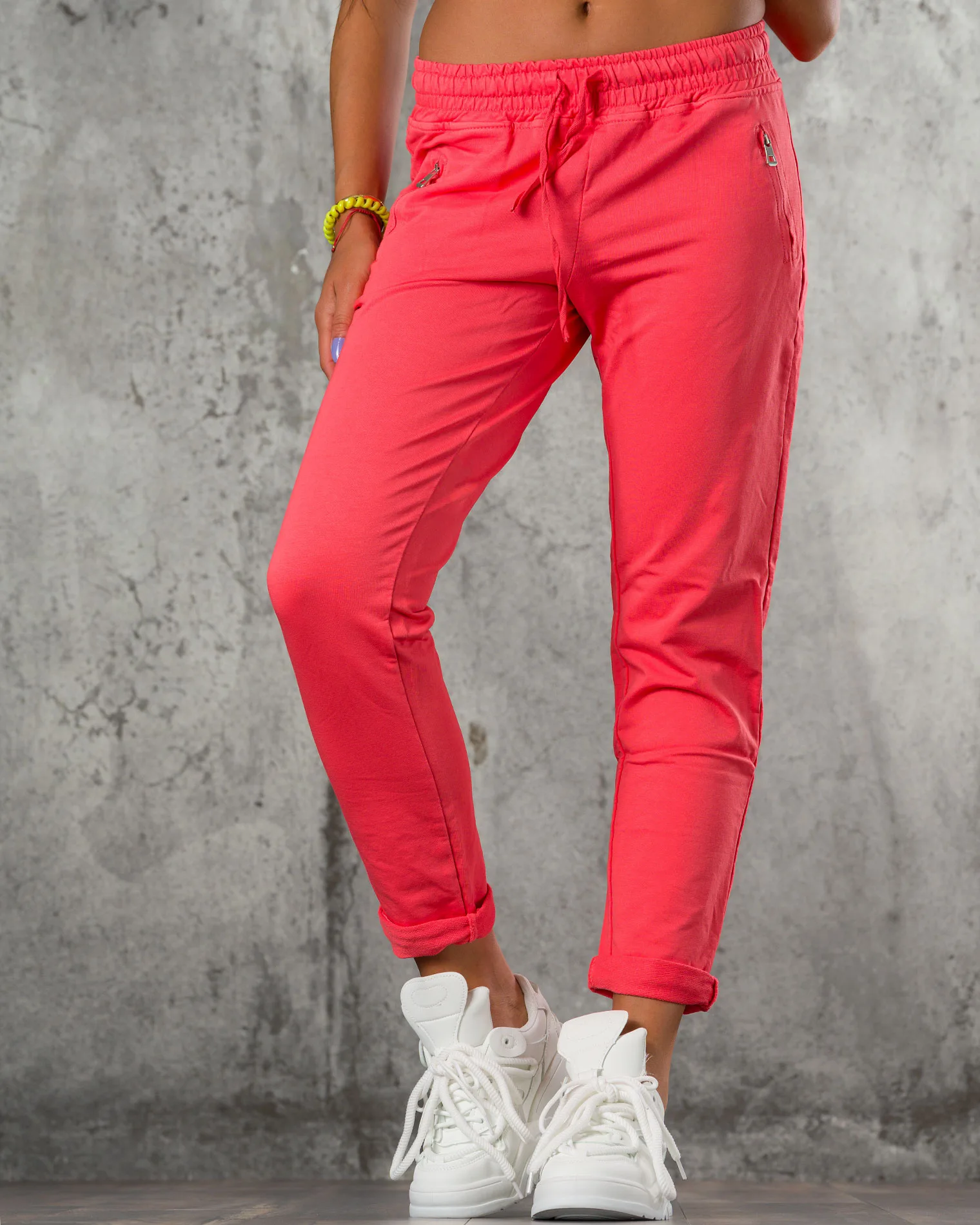 We Can Go Trousers, Coral Color