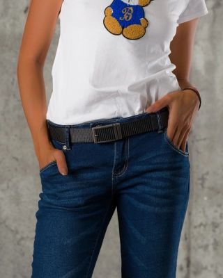 Bergamo Belt, Black Color