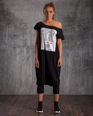 Elle Harem style jumpsuit, Black Color