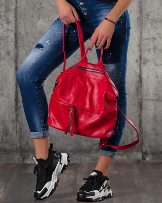 Ambroxane Backpack, Red Color