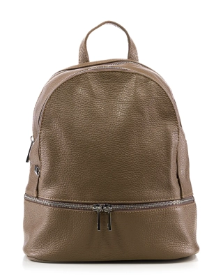 Swipe Right Backpack, Dark Taupe Color
