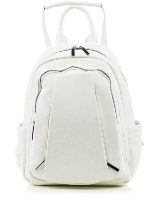 Fabiola Backpack, White Color