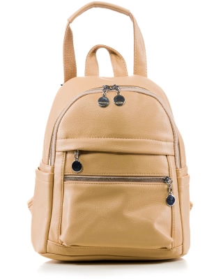 It Is What It Is Backpack, Dark Taupe Color