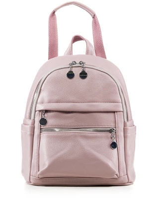 It Is What It Is Backpack, Powdery Pink Color