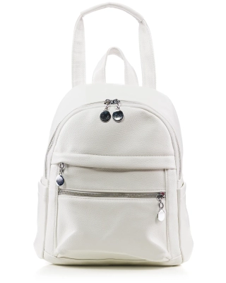It Is What It Is Backpack, White Color