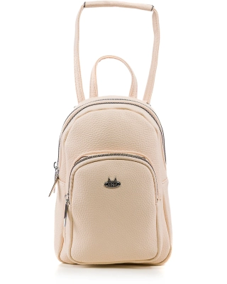 Maya Backpack, Beige Color