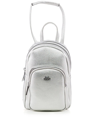 Maya Backpack, Silver Color