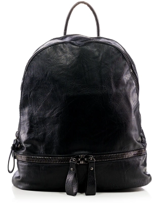 Try Again Backpack, Black Color