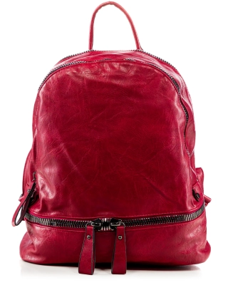 Try Again Backpack, Red Color