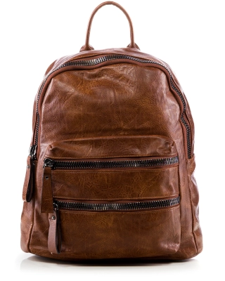 Way To Go Backpack, Brown Color