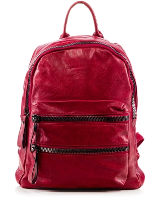 Way To Go Backpack, Red Color