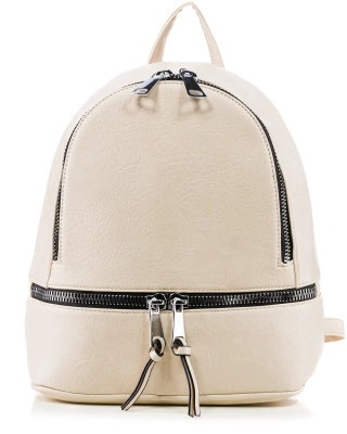 Belinda Backpack, Beige Color