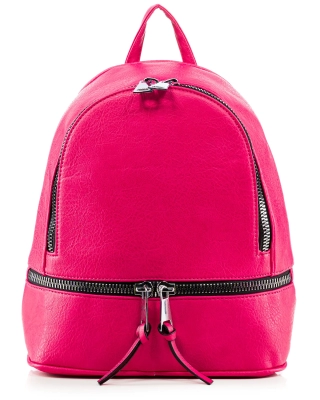 Belinda Backpack, Fuchsia Color
