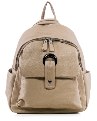 The Staple Backpack, Taupe Color