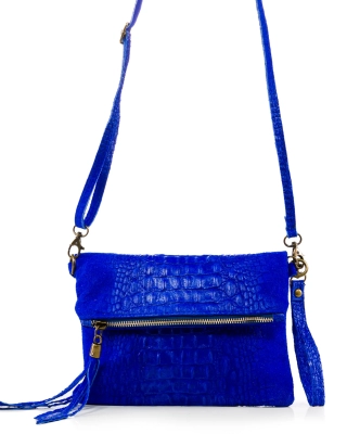Mariella Flap Bag, Blue Color