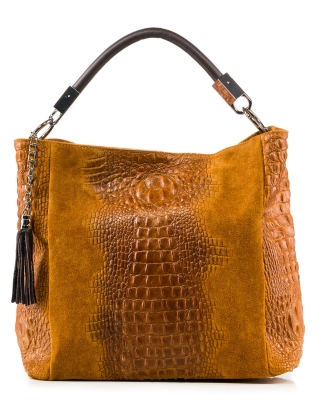 Helios Bag, Cognac Color