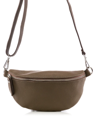 Anastasia Bum Bag, Dark Taupe Color
