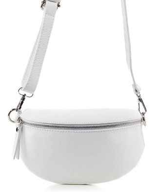 Anastasia Bum Bag, White Color