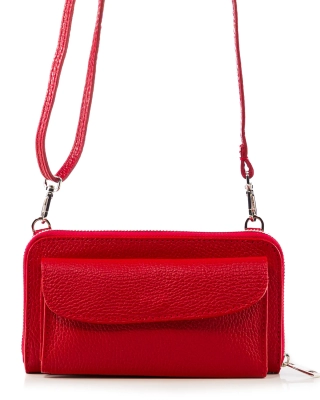 Global Citizen Wallet Bag, Red Color