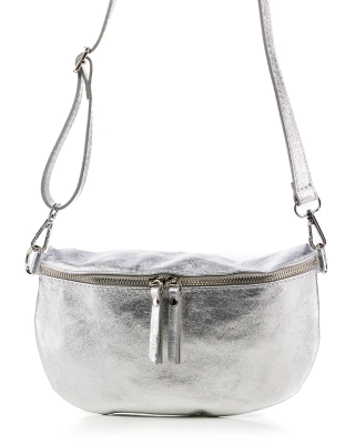 Sugar Free Bum Bag, Silver Color