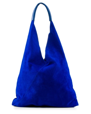 Casual Affair Bindle Bag, Blue Color