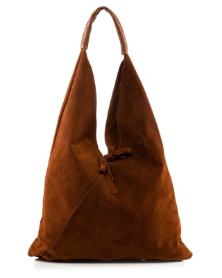Casual Affair Bindle Bag, Brown Color
