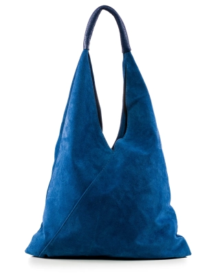 Casual Affair Bindle Bag, Denim Color