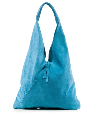 Casual Affair Bindle Bag, Light Blue Color