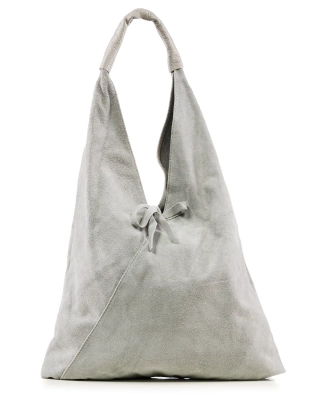 Casual Affair Bindle Bag, Grey Color