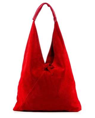 Casual Affair Bindle Bag, Red Color