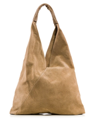Casual Affair Bindle Bag, Taupe Color