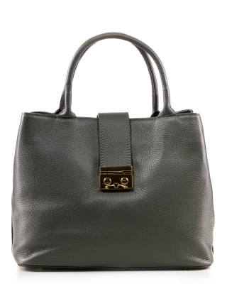 Say It Louder Bag, Dark Grey Color