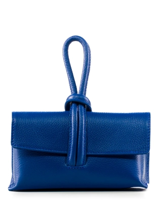 Wicked Game Clutch Bag, Blue Color