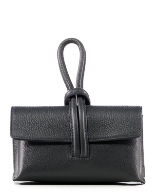 Wicked Game Clutch Bag, Dark Grey Color