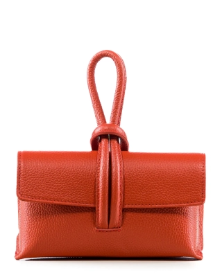 Wicked Game Clutch Bag, Papaya Color