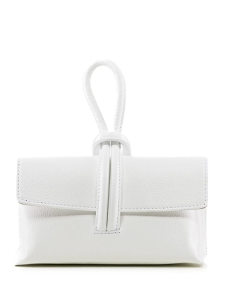 Wicked Game Clutch Bag, White Color