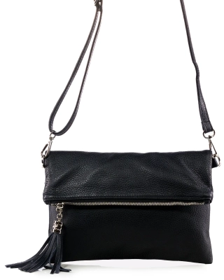 Ellie Flap Bag, Black Color