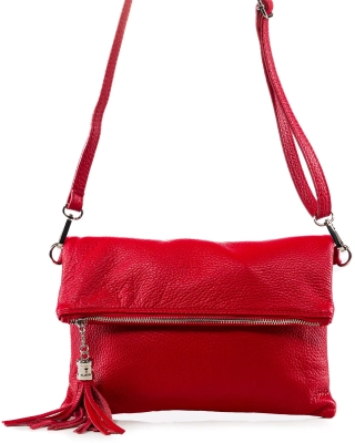 Ellie Flap Bag, Red Color