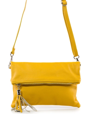 Ellie Flap Bag, Yellow Color