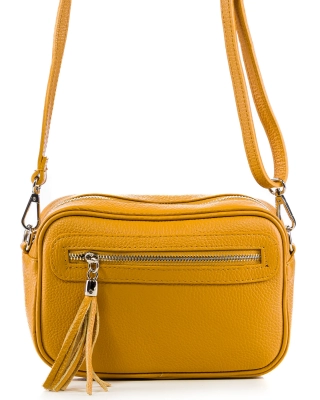 On My Own Crossbody Bag, Mustard Color