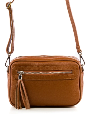 On My Own Crossbody Bag, Cognac Color